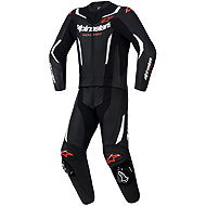ALPINESTARS dvoudílná GP FORCE V2, černá/bílá/červená fluo, 2026, vel.50 - Motorcycle overalls