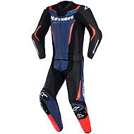 ALPINESTARS dvoudílná GP FORCE V2, černá/modrá/červená fluo, 2026, vel.56 - Motorcycle overalls