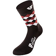 Under Shield SOLID Socks, Black/Red/White, size 39/42 - Socks