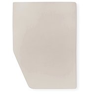 Walra Jersey Fitted Sheet for a French Bed Left, Beige - Bedsheet
