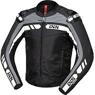iXS LT Leather/Textile Sports Jacket RS-500 1.0 X51053 Black, Grey and White 54H - Motorcycle Jacket