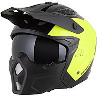 CASSIDA Cross Country Dual Helmet, (Fluo Yellow/Black) 2026 Size S - Motorbike Helmet