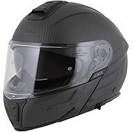CASSIDA Modulo 2.1 Plus Carbon BlackOut Helmet, (matt carbon/black) 2026 size L (59 to 60cm) - Motorbike Helmet