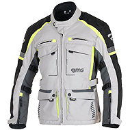 GMS 3v1 Cestovní bunda EVEREST ZG55010 šedo-černo-žlutá M - Motorcycle Jacket