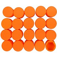 CAPPA Silicone screw covers 20pcs orange 19 mm - Case