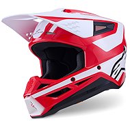 ALPINESTARS Přilba S-M3 HEAT, (červená/bílá/černá) 2027 vel. XS - Motorbike Helmet