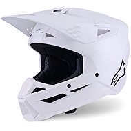 ALPINESTARS Přilba S-M3 SOLID, (bílá) 2027 vel. XL - Motorbike Helmet