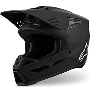 ALPINESTARS Přilba S-M3 SOLID, (černá matná) 2027 vel. XL - Motorbike Helmet