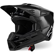 ALPINESTARS Přilba S-M3 SOLID, (černá) 2027 vel. M - Motorbike Helmet