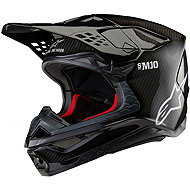ALPINESTARS SUPERTECH S-M10 SOLID FIM2 version helmet, (glossy carbon) 2026 size S - Motorbike Helmet