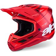 ALPINESTARS Přilba SUPERTECH S-M7 CORE, (červená) 2027 vel. M - Motorbike Helmet