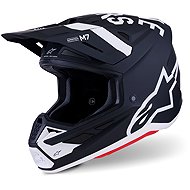 ALPINESTARS Přilba SUPERTECH S-M7 DASHER, (černá/bílá/matná) 2027 vel. S - Motorbike Helmet