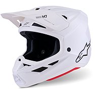 ALPINESTARS Přilba SUPERTECH S-M7 SOLID, (bílá) 2027 vel. XL - Motorbike Helmet