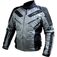 Cappa Racing bunda moto Aintree textilní šedá/černá XL - Motorradjacke