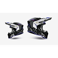 AIROH Přilba AVIATOR Factory Blame, (černá lesklá) 2027, vel. S - Motorbike Helmet