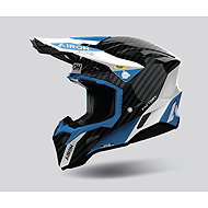 AIROH Přilba AVIATOR Factory Petrol (Carbon), (šedá lesklá) 2027, vel. L - Motorbike Helmet