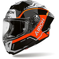 AIROH Přilba GP800 Lane, (fluo oranžová lesklá) 2027, vel. L - Motorbike Helmet