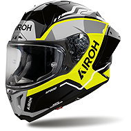 AIROH Přilba GP800 Lane, (fluo žlutá lesklá) 2027, vel. L - Motorbike Helmet