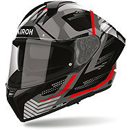AIROH Přilba MATRYX Starburst, (černá/červená lesklá) 2027, vel. L - Motorbike Helmet