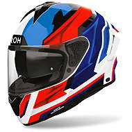 AIROH Přilba SPARK 2 Blade, (modrá/červená lesklá) 2027, vel. XL - Motorbike Helmet