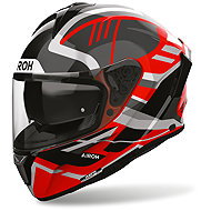 AIROH Přilba SPARK 2 Luma, (červená lesklá) 2027, vel. S - Motorbike Helmet