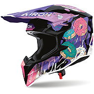 AIROH Přilba WRAAAP Donuts, (lesklá) 2027, vel. XL - Motorbike Helmet