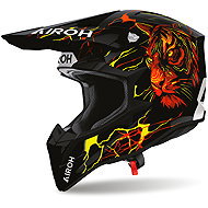 AIROH Přilba WRAAAP Tyger, (lesklá) 2027, vel. 2XL - Motorbike Helmet