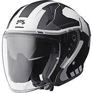 GMS Otevřená helma VECTUS ZG11601 černo-bílá M - Motorbike Helmet