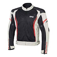 GMS Samu Mesh ZG51005 beige/red/black L - Motorcycle Jacket