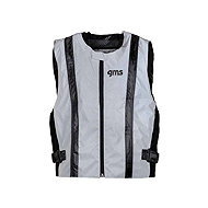GMS LUX ZG31903 grey/reflective utility vest S - Motorcycle Jacket