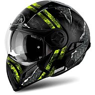 AIROH J106 CRUDE J6CR31 - modular grey moto helmet, XL - Motorbike Helmet