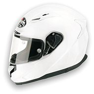 AIROH T600 COLOR T614 - integral white motorcycle helmet, XL - Motorbike Helmet