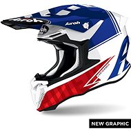 AIROH TWIST 2.0 TECH TW2T18 - off-road blue moto helmet, S - Motorbike Helmet