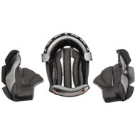 CASSIDA collar and hat for Cross Cup Two/Sonic Junior helmets, children (black/gray) size 2.5 mm M - Helmet Liner