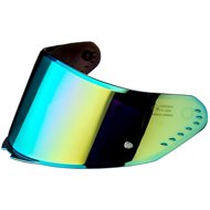 CASSIDA Plexiglas for AERO helmets with preparation for Pinlock (mirror gold REVO) - Motorcycle Helmet Plexiglass Shield