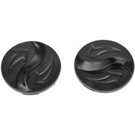CASSIDA víčka plexi pro přilby EVO (černé, pár) - Spare Part