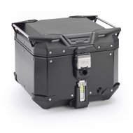GIVI OBKEV42B Trekker Outback Evo Smart - Black Aluminium Monokey Motorcycle Case - Motorcycle Case