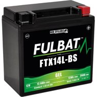 FULBAT Gel battery FTX14L-BS GEL - Motorcycle batteries