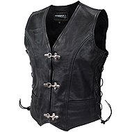 CAPPA RACING Men's leather vest MONTEREY XL - Motorcycle Vest