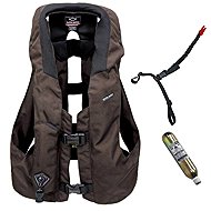 Hit-Air MLV airbag vest brown riding vest - Size: Medium (S-XL) - Airbag Vest