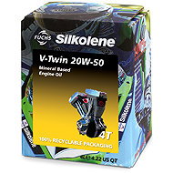 SILKOLENE V-TWIN 20W-50 MINERAL Engine Oil 4L - Motor Oil