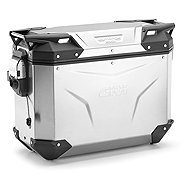 GIVI OBKEV37AL Trekker Outback Evo Smart - left aluminium side moto case Monokey - Motorcycle Case