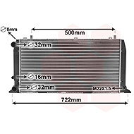 VAN WEZEL radiator, engine cooling 03002047 - Car cooler
