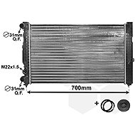 VAN WEZEL radiator, engine cooling 03002123 - Car cooler