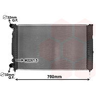 VAN WEZEL radiator, engine cooling 03002189 - Car cooler