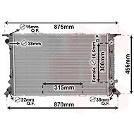 VAN WEZEL radiator, engine cooling 03002309 - Car cooler
