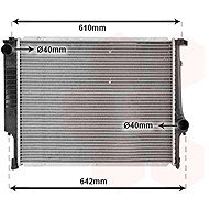 VAN WEZEL radiator, engine cooling 06002096 - Car cooler