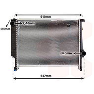 VAN WEZEL radiator, engine cooling 06002132 - Car cooler