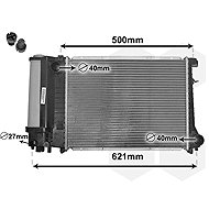 VAN WEZEL radiator, engine cooling 06002135 - Car cooler
