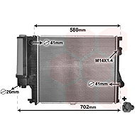 VAN WEZEL radiator, engine cooling 06002186 - Car cooler